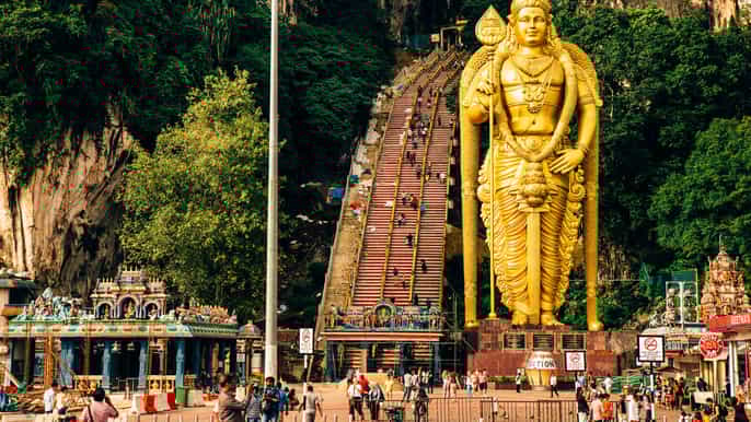 from kuala lumpur batu caves and little india private tour
