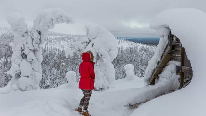 from rovaniemi full day tour to the luosto amethyst mines