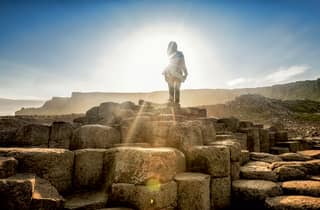 Dublin: Tour zum Giant's Causeway und nach Belfast mit spanischsprachigem Guide