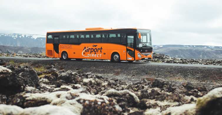 Letisko Keflavík a hotely v Reykjavíku: Ekonomický autobusový transfer