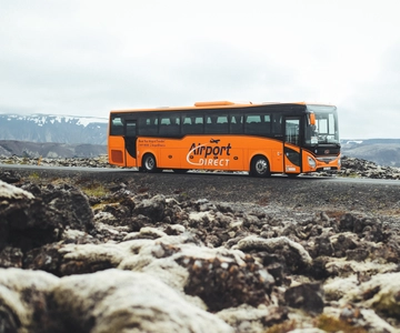 Keflavik Airport & Reykjavik Hotels: Economy Bus Transfer