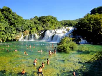 Nationalpark Krka vom Hafen Zadar aus
