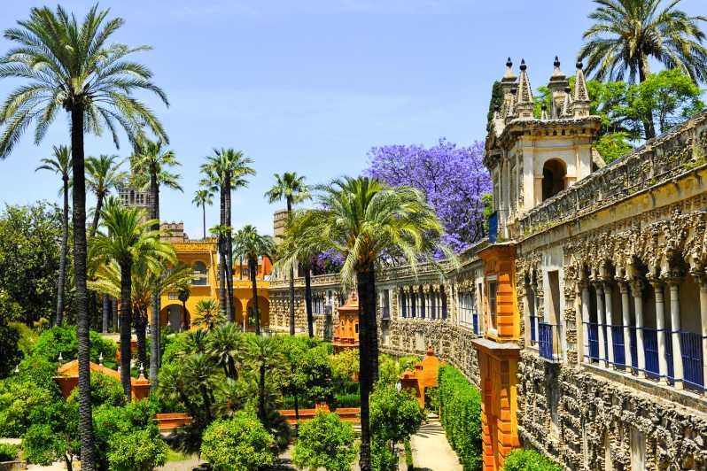 Siviglia: Tour guidato della Cattedrale, della Giralda e dell'Alcázar Reale