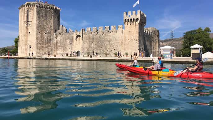 trogir sea kayak tour