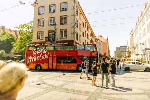 Wroclaw: Hop-on Hop-off Carbio Bus Tour