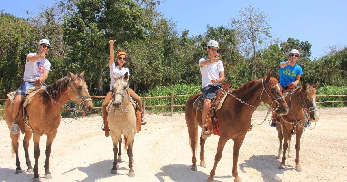 cancun mexico horse tours