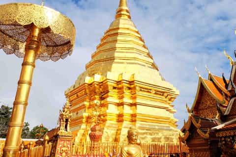 Chiang Mai Top Temples & Handicraft Center Private Day Tour
