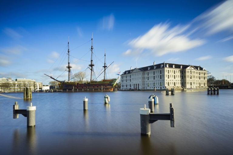 Entrada combinada para el crucero por los canales de Ámsterdam y el Museo Marítimo