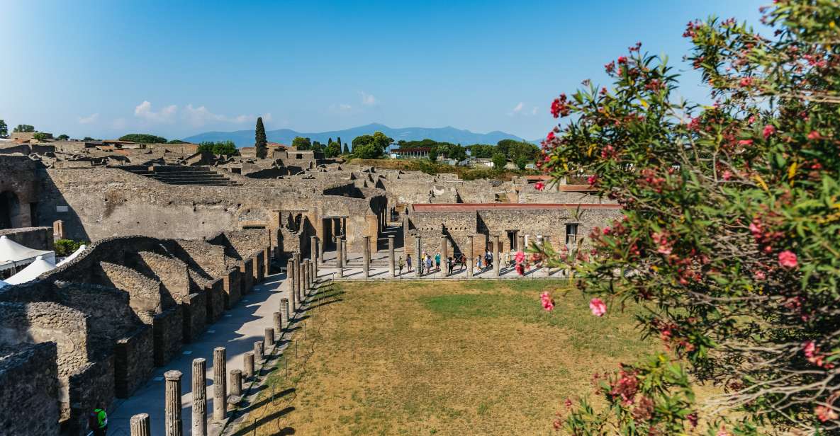 Pompéi : parc archéologique avec entrée coupe-file