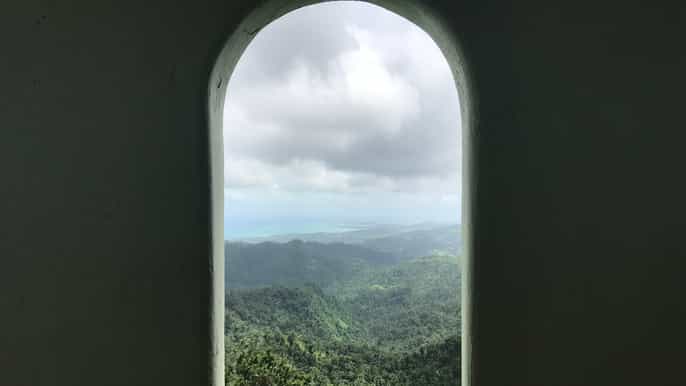el yunque rainforest luquillo beach