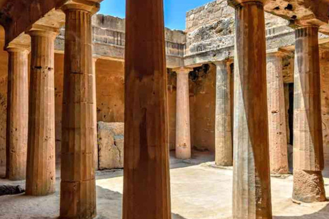 Paphos: Guided Tour of Kato Paphos, Tombs, and Sea Caves