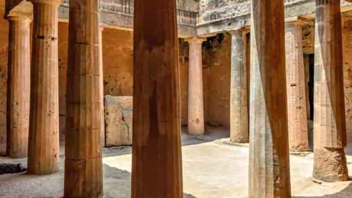 Paphos: rondleiding door Kato Paphos, graven en zeegrotten