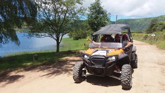 half day tour sete cidades utv