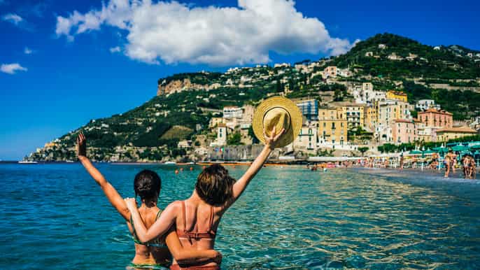 amalfi nade e explore a excursão de meio dia