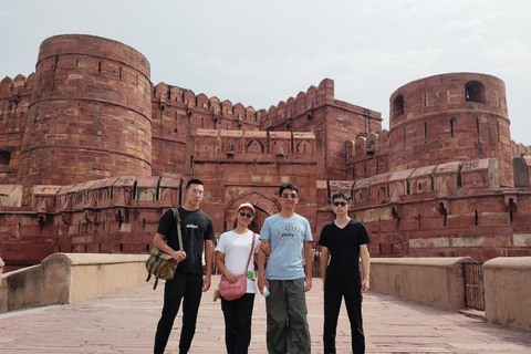 From Delhi: Taj Mahal & Agra Skip The Line Private Day Tour Professional Tour Guide Only