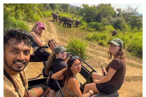 Sigiriya: Minneriya Shared Safari | Kaudulla & Hurulu Eco Minneriya National Park