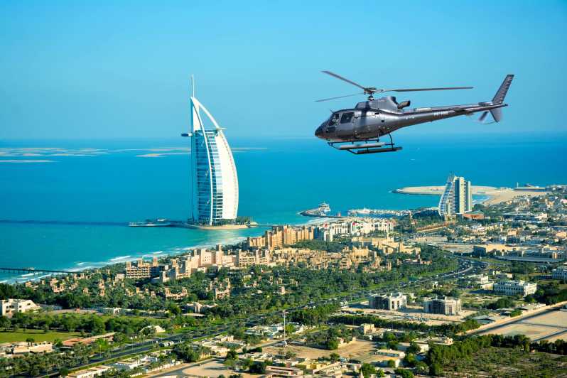 Dubai: helikoptertour langs de hoogtepunten van bovenaf