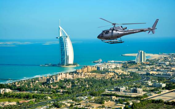 12 Min Dubai Hubschrauber Tour