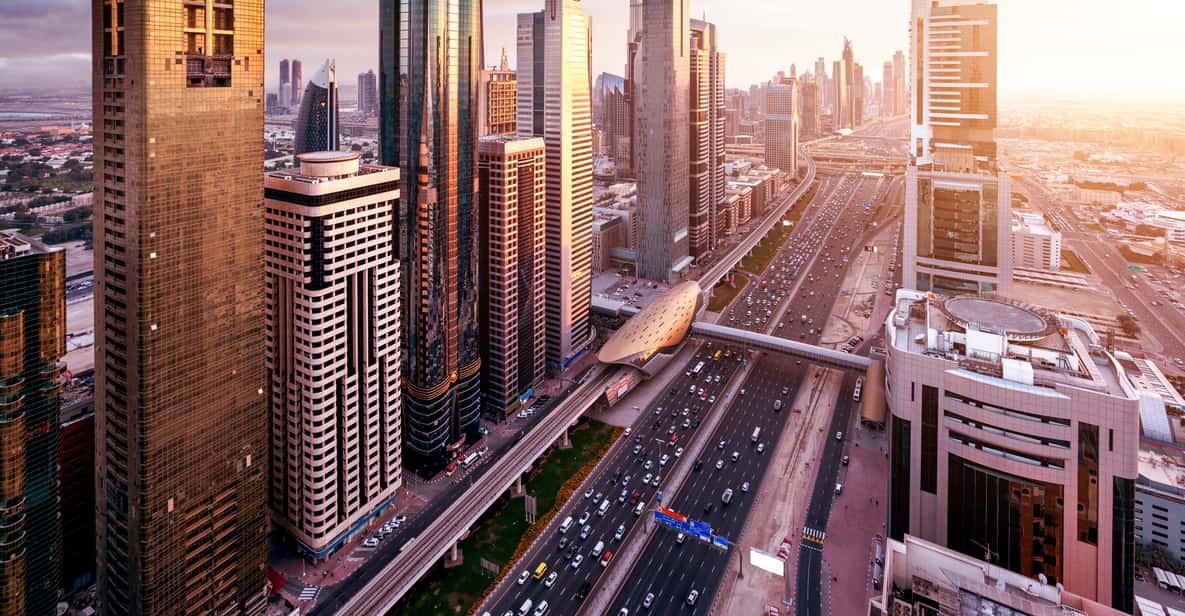 Dubai 12-minütiger Helikopterflug über der Stadt