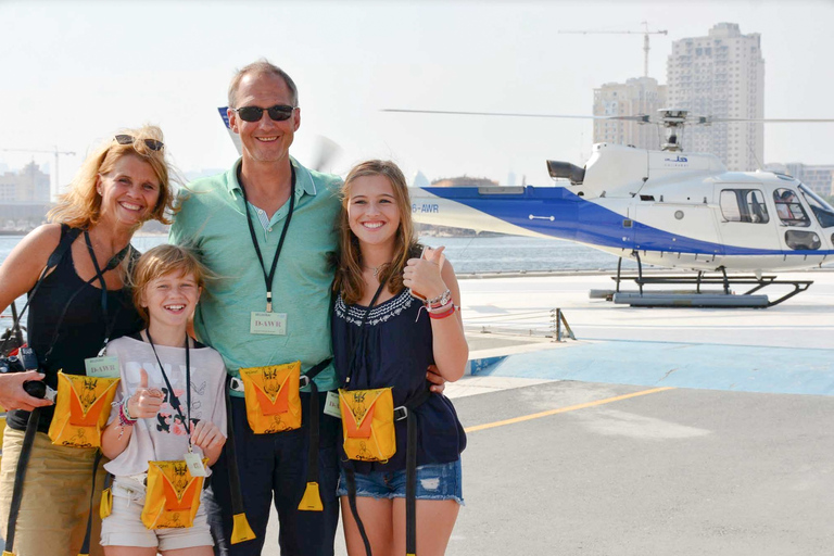 Dubai: helikoptertour met hoogtepunten van de stadGroepstour