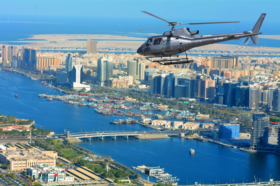 Dubai: 17-Minute Helicopter Flight Over The Palm Jumeirah