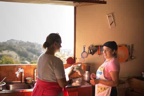monteverde bread making in the forest