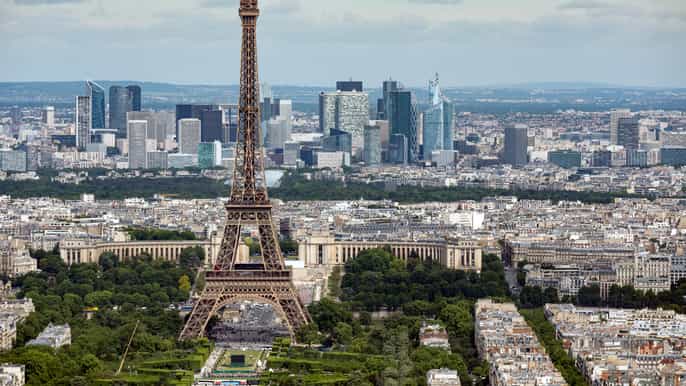 eiffel tower guided climb in german w/optional summit access