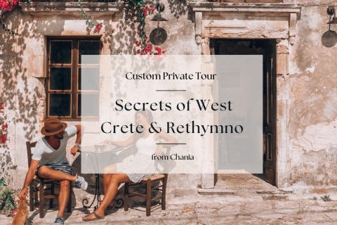 Van Chania: stadstour West Kreta en Rethymno met transferVan Chania: West Kreta en Rethymno Tour met Limo Transfer