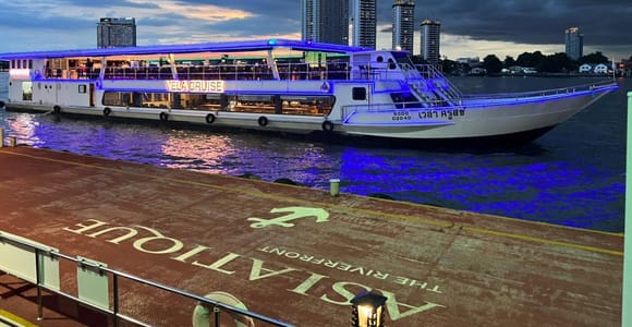 Bangkok: VELA Dinner Cruise Ticket