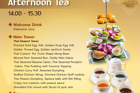 Bangkok : visite en bus à impériale avec repas Michelin et 20 sites emblématiquesMenu halal (déjeuner, dîner, soirée)