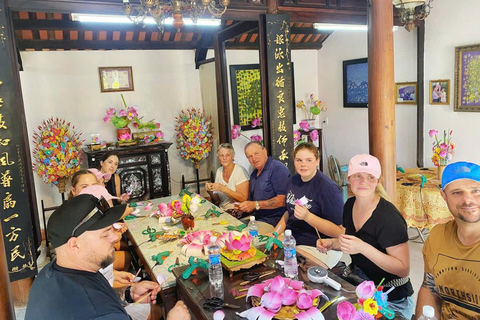 Hue: Perfume River Dragon Boat Tour with Cycling & Crafts