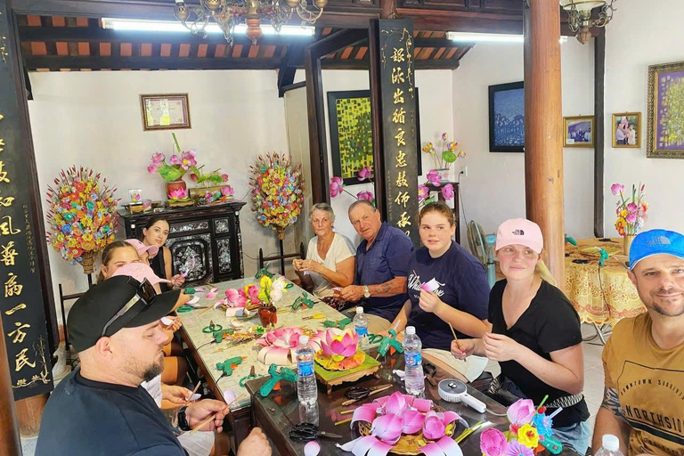 Hue: Perfume River Dragon Boat Tour with Cycling & Crafts