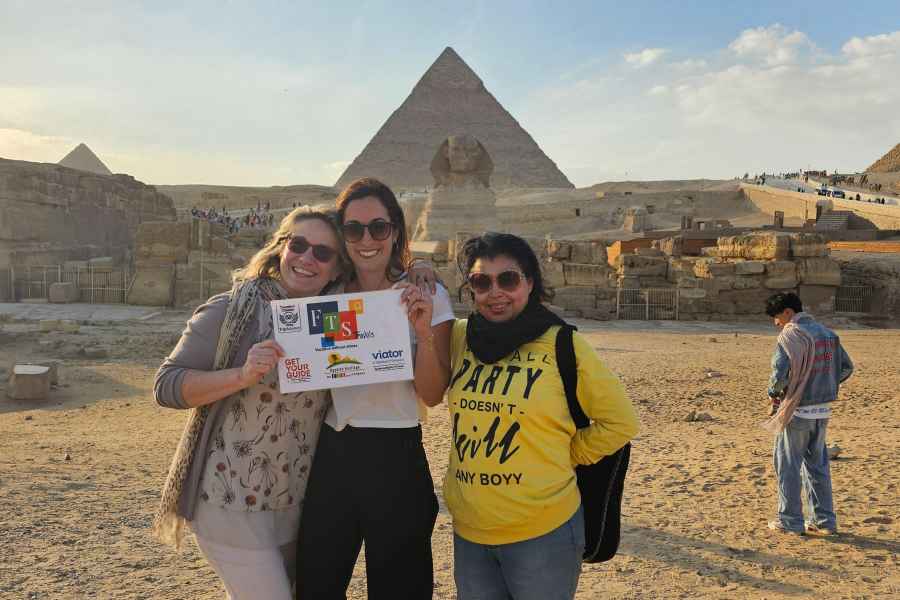 Von Hurghada aus: Pyramiden & Museum Kleingruppentour mit dem Van. Foto: GetYourGuide
