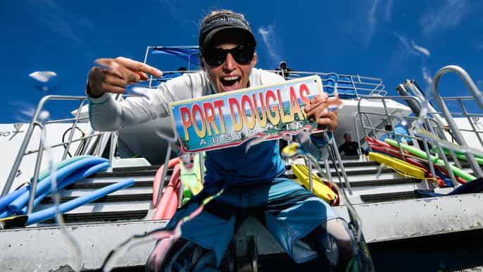 port douglas outer barrier reef snorkel cruise transfer
