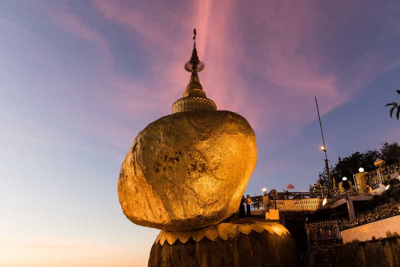 From Yangon Golden Rock Group Return Day Trip Getyourguide