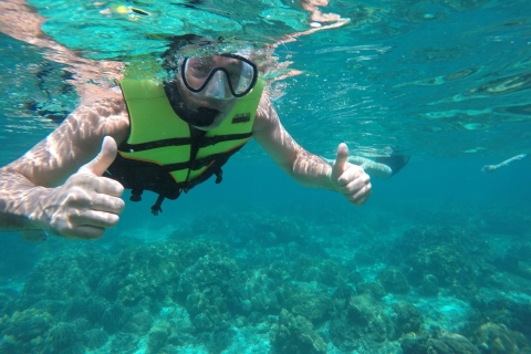 Krabi: Koh Rok i Koh Haa Hidden Snorkeling Tour łodzią motorowąWycieczka po Koh Rok i Koh Haa - Klong Muang i Krabi Transfer