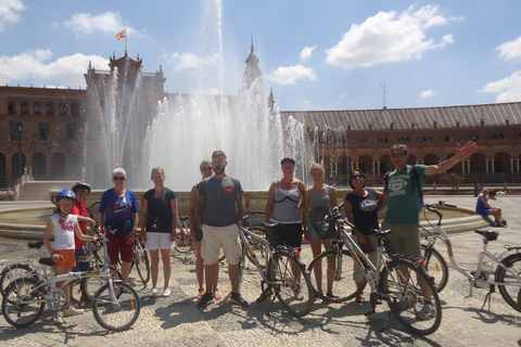 Siviglia: tour diurno in biciclettaGuida di lingua tedesca