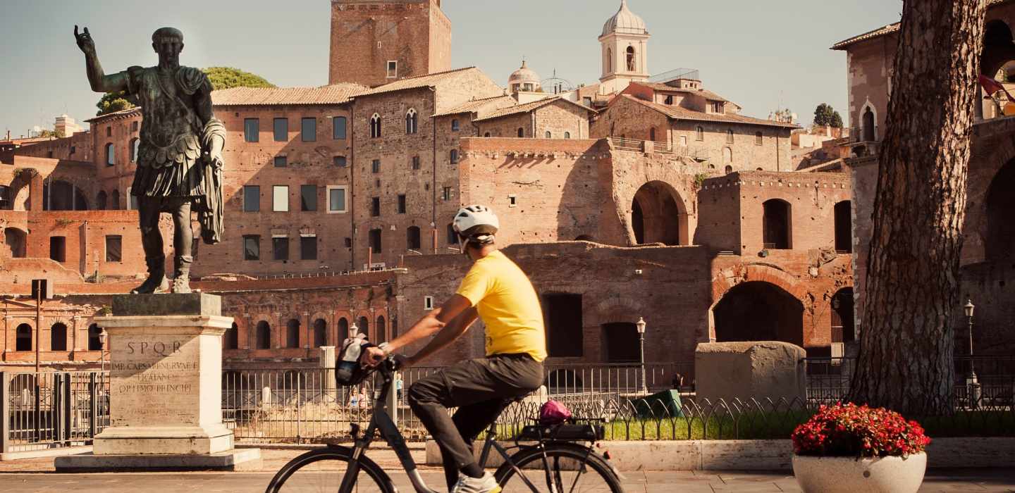 Rom: Private Halbtagestour per E-Bike