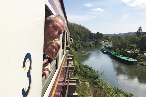 Vanuit Bangkok: Erawan & hoogtepunten van Kanchanaburi