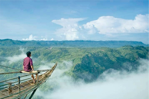 Yogyakarta: Jurang Tembelan, tallskog och Timang Beach