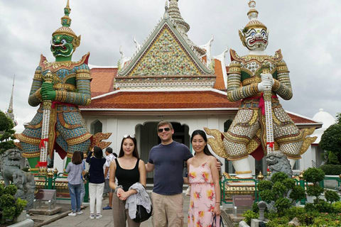 Bangkok en un día: tour de lugares imprescindibles con guíaExcursión en Bangkok con transporte privado