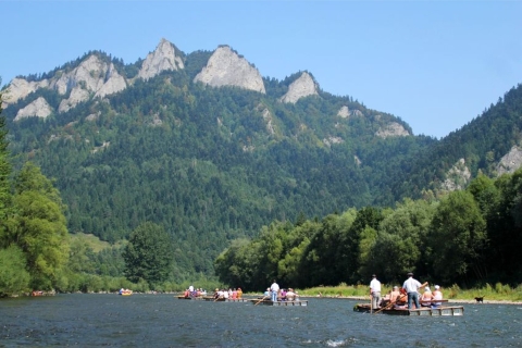 De Cracovie: excursion en rafting sur la rivière Zakopane et Dunajec