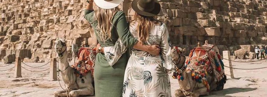 Le Caire : visite des pyramides de Gizeh, du Sphinx et de la Grande Pyramide