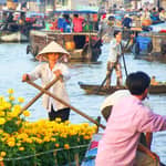 Da HCM: Delta del Mekong e Mercato di Cai Rang: tour di 2 giorni