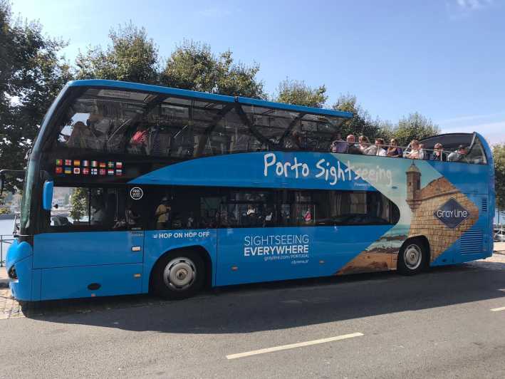 Porto: Hop-on Hop-off Bus with Cruise & Wine Cellar Options