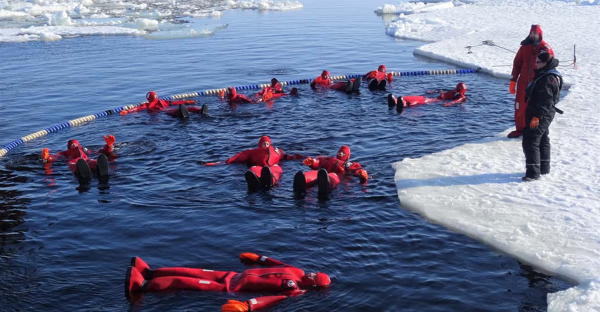 Lapland: Hiking, Ice Fishing, Floating & BBQ Snow Adventure