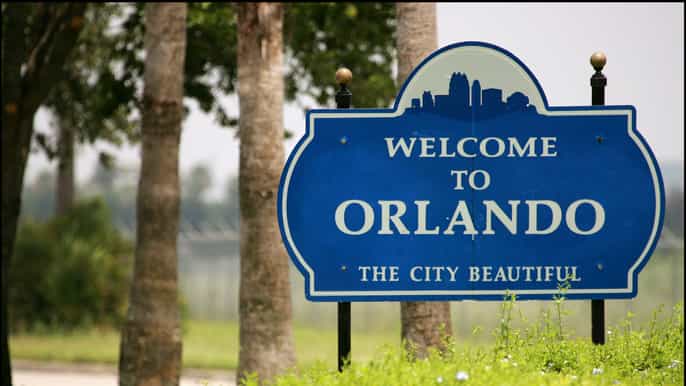 orlando omvisning i byen