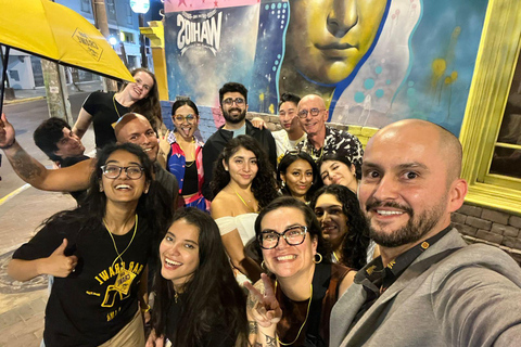 Lima: Barranco's Nightlife Tour with Bar Crawl & Free Shots