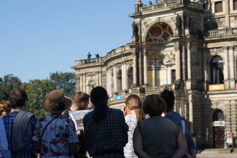 Dresden: stadswandeling met gids en ticket voor PanometerDresden: combiticket voor rondwandeling en Panometer