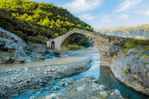 From Durrës: Vjosa Rafting & Thermal Baths & Food Tasting